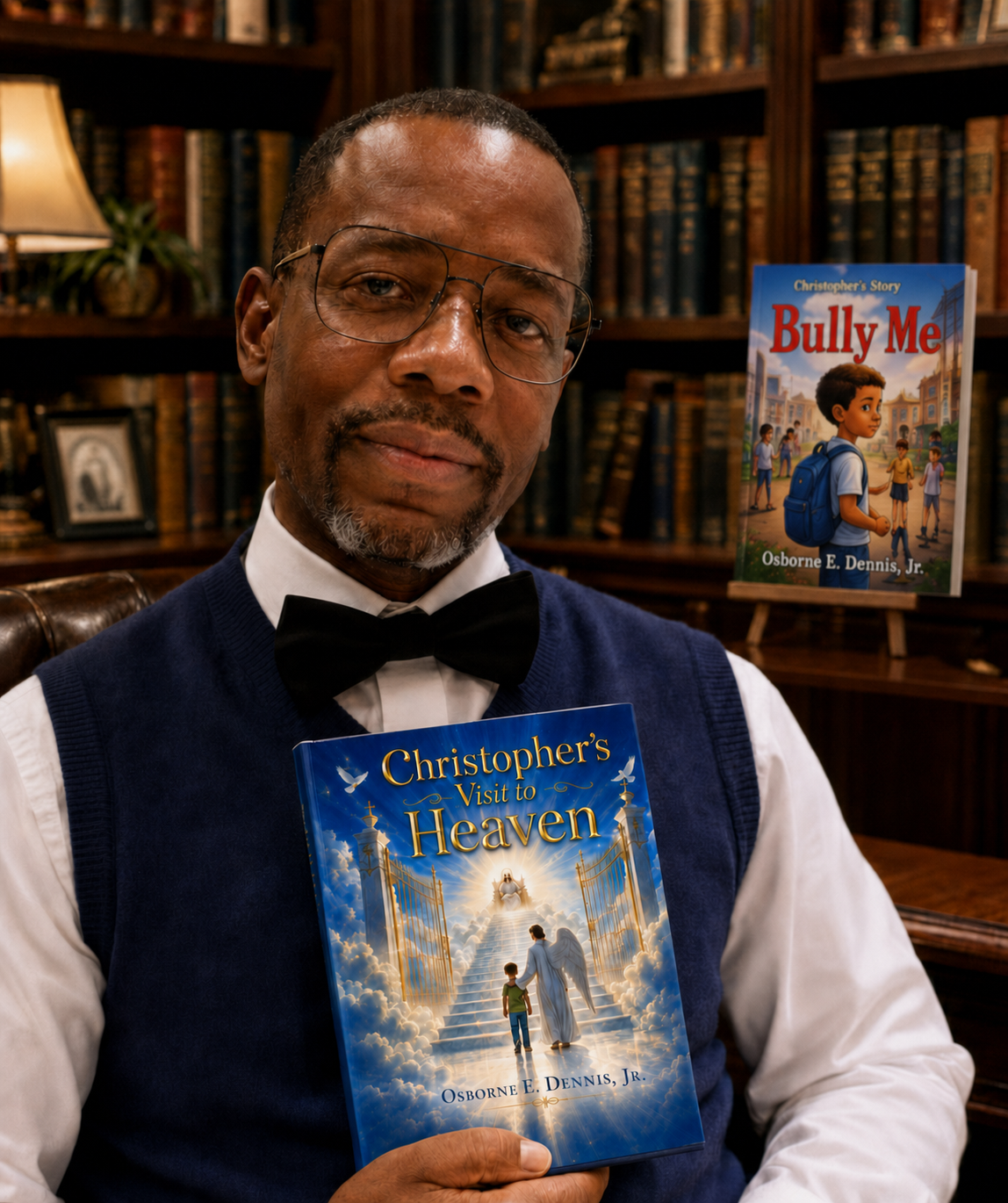 Osborne E. Dennis, Jr. with Christopher's Visit to Heaven and Bully Me